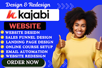 design kajabi website kajabi landing page kajabi sales funnel kajabi course