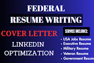 do professional federal resume writing, executive, military resume for usa jobs