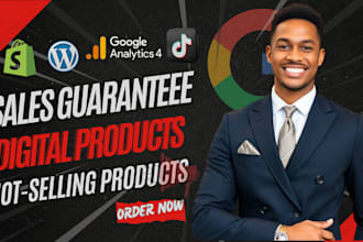 sales guarantee 7figure complete etsy digital product , shopify digital store