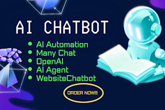develop ai chatbot using n8n ai agent chat gpt ghl manychat  for your business