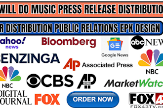 do music press release distribution pr distribution public relations epk