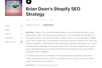 create you an engaging and perfect show notes