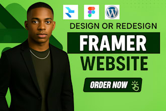 design framer website, framer landing page, figma to framer conversion