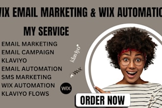 set up wix automations and email marketing campaigns to increase website sales