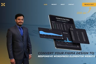 convert your figma design to wordpress elementor