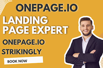 onepage io, onepage website, onepage io landing page,  strikingly landing page