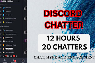 discord moderator, admin and chatter in your crypto server