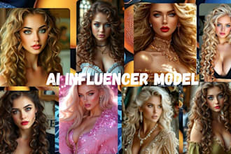create a customized realistic ai influencer model for instagram and more