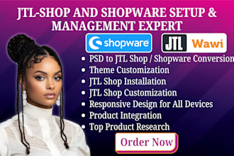 design jtl shop design shopware or setup shopware jtl wawi and jtl meta seo