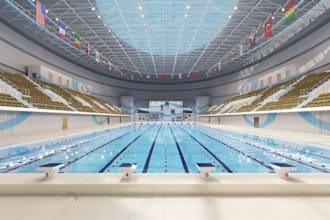 do 3d swimming pool design