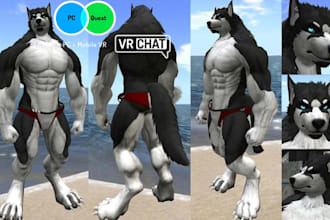 furry avatar nsfw manga fursona fanart live2d avatar fursuit and 3d furry model