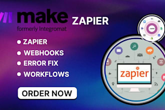 automate your workflow with zapier integromat make com