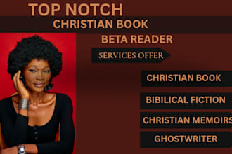 beta read your christian book christian memoirs biblical fiction