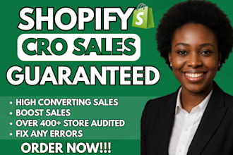 increase your conversion rate of shopify store shopify cro audit shopify store