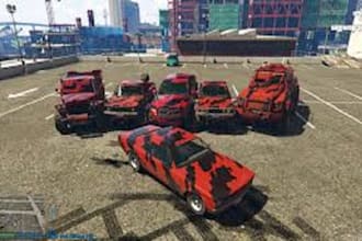 model fivem gun pack ,script ,chain and gta cars , fivem weapon , assets