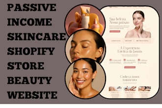 develop  a professional skin care shopify store beauty website for you
