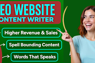 do SEO website copywriting sales page email copy landing page copywriting