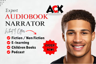 narrate and produce your audible audiobook to meet acx standard