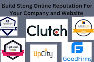 amplify the repute of your website with clutch goodfirm g2 sorlist designrush
