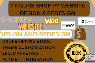 design redesign  ecommerce shopify dropshipping  store