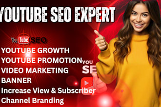 boost your youtube ranking with powerful SEO and video marketing