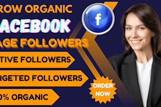 grow facebook page promotion instagram  marketing for organic traffic growth