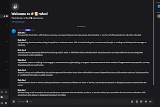 create professional discord servers