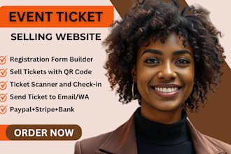 do event ticket listing booking website event calendrer with payment