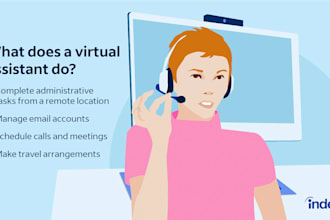 support your company with admin tasks