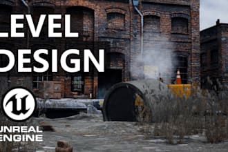 create high quality 3d environment for games and films in unreal engine 5