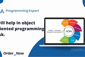 be expert object oriented programming, data structure, java, python, cpp, tutor