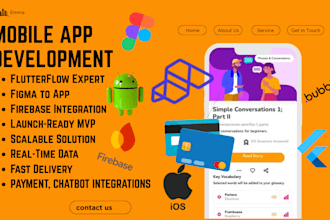 build mobile app development flutter flutterflow firebase android ios mobile app
