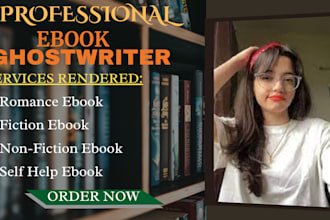 be your romance ebook ghostwriter nonfiction ghostwriter self help ebook