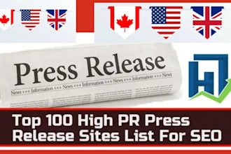 write and distribute your press release to top PR and news outlets