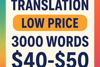 manually translate between english bangali hindi in affordable price