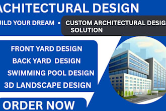 create site plan, landscape master plan, and architectural rendering