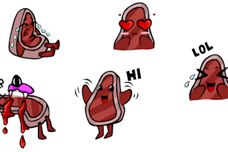 draw your thumbnail characters for you