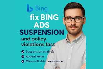 fix bing ads suspension, reactivate your microsoft ads account policy violations