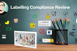 conduct product labeling compliance review