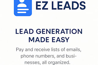 generate clean business leads with emails, phones and more