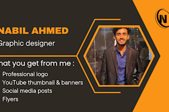 design custom flyers, thumbnails and banners