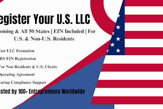 register US llc, wyoming llc formation, obtain ein, for resident non resident