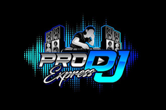 create creative and good looking dj logo design