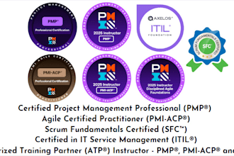 train and coach agile, waterfall, or hybrid project delivery