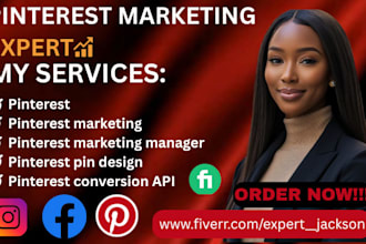 do pinterest promotion ,marketing manager, and affiliate and pin
