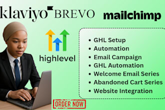 mailchimp brevo email sequence klaviyo brevo automation go high level workflow