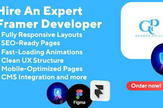 do framer website, figma to framer, framer landing page, landing page, framer