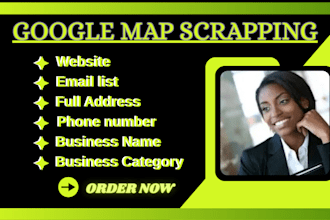 scrape business data email list yellow pages scrap and b2b leads by google map