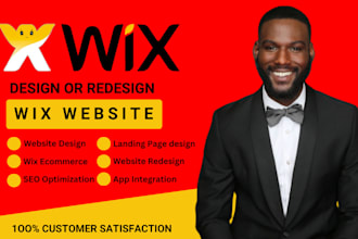 create a responsive wix website with ecommerce and booking features