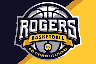 design baseball, basketball, soccer, hockey and any sports logo with source file